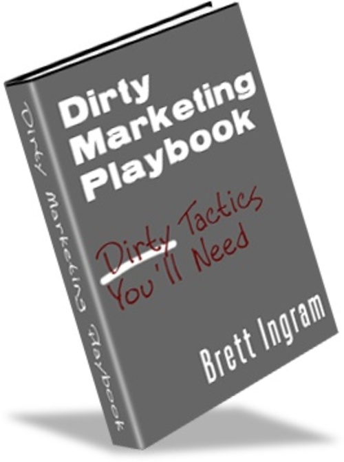 Product picture Dirty Marketing Play Book/ Make more money from your website